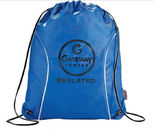 Durable Waterproof Khuyến mại Backpack dây kéo Red / Custom Polyester Túi