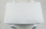Túi vải cách điện 600D Polyester 24 Có thể, Túi ngủ trưa Khuyến mại Màu trắng